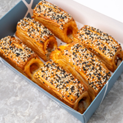 Mini Turkey and Cheese Croissant Bar - Pack of 6pcs