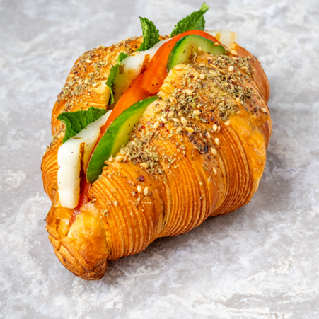 Halloumi Croissant Sandwich