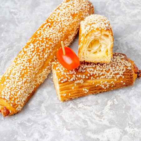 Mini Four Cheese Croissant Bar 1 piece