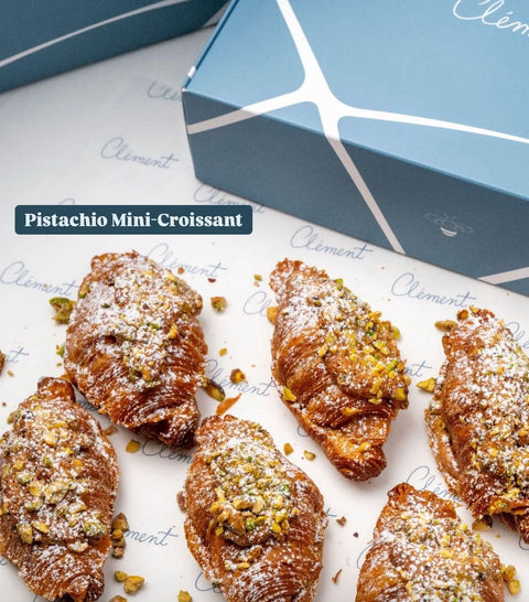Mini Pistachio Croissant - Pack of 6pcs
